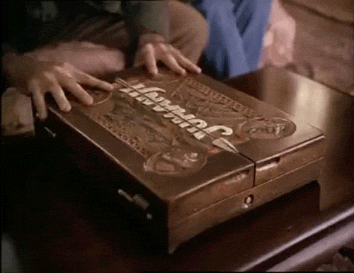 Plateau de jeu du film Jumanji